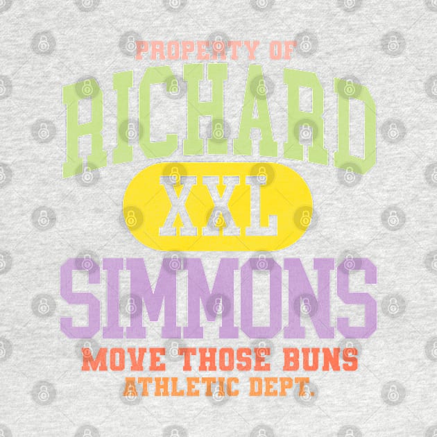 Richard Simmons XXL Athletic Dept by darklordpug